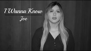 Video thumbnail of "I Wanna Know - Joe (acoustic cover)"