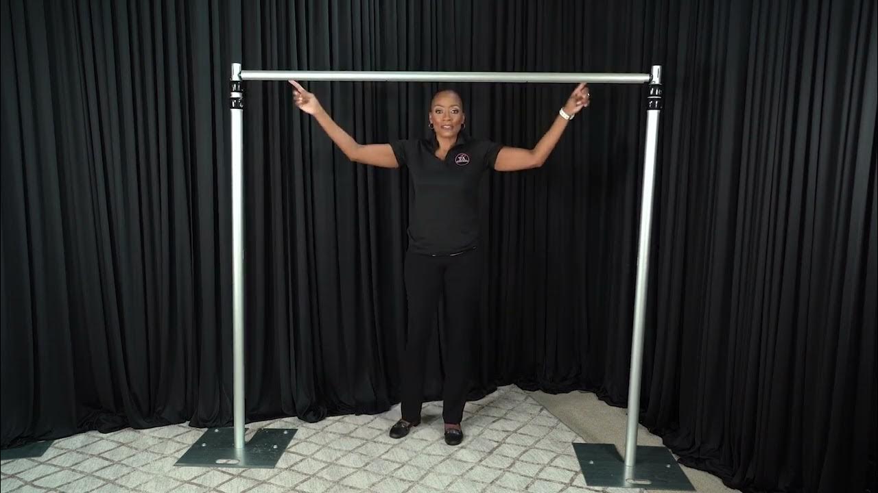 How To Assemble a Heavy Duty Pipe and Drape Stand YouTube