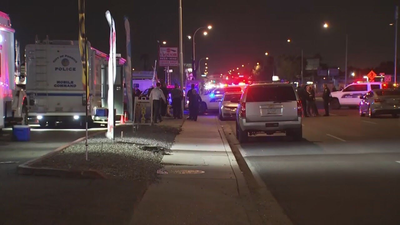 Armed man dead after officer-involved shooting in Phoenix - YouTube