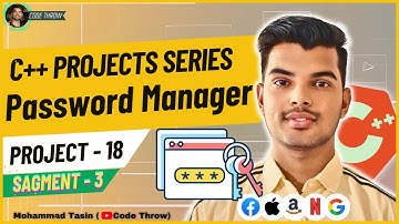 C++ Password Manager | Part 3: Update & Delete Passwords Using File Handling