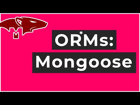 Mongoose Beginner Tutorial