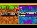 Minecraft Vs Minecraft 1.20 | MCPE vs MCPE 1.20 END UPDATE