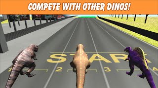 Jurassic T Rex Dino Racing Championship 3D Dinosaur Games screenshot 1