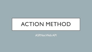 6 - Action Method in Web API | ASP.Net Web API