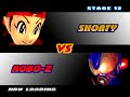 【4K】Bust a Groove(Move)SHORTY VS ROBO-Z　バストアムーブ　ショーティVSROBO-Z