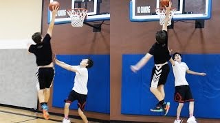 JESSER DUNKED ON ME! 1 VS 1 AGAINST JESSERTHELAZER GONE WRONG