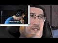 Markiplier reacts to the e meme