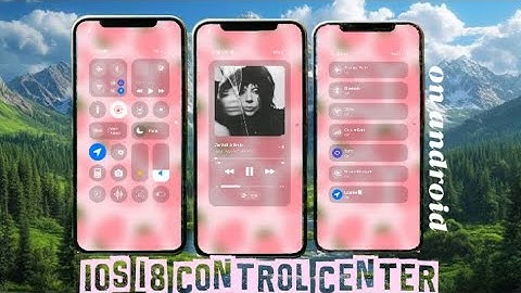 get IOS 18 control center for android devices 