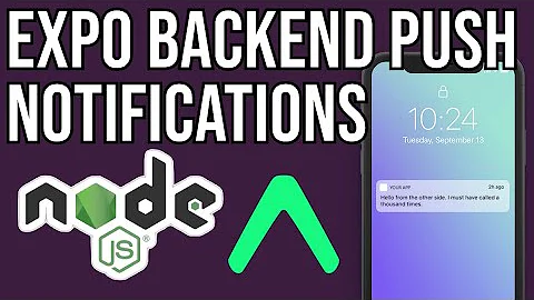 Learn to Send Expo Push Notifications From A Server