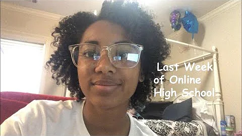 Online School Vlog/Last Week of High School!!
