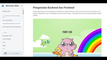 Miniclass Web - Pengenalan HTML