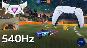 PS5 Controller ASMR 😴 Rocket League Ranked 🏆 Satisfying 360 FPS 4K