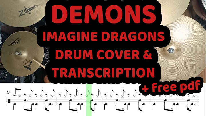 Demons Drums version - Drums performance video thumbnail
