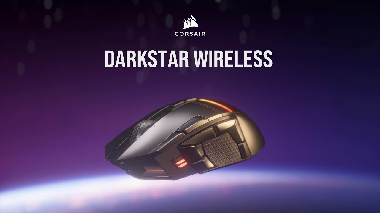 CORSAIR Darkstar Wireless Gaming Mouse - Expand The Possibilities - YouTube