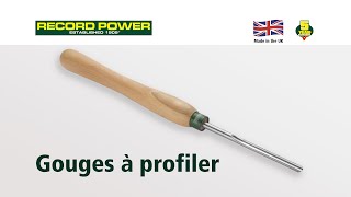 Gouges à profiler