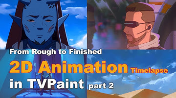 2D Animation in TVPaint and Photoshop - Part 2 Background