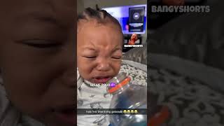 DDG Let Halo Try Gatorade For The First Time ♥️￼