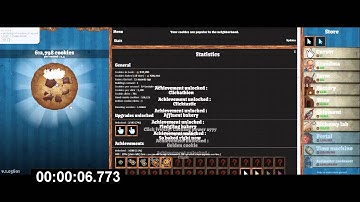 cookie clicker 1 million cookies speedrun [TAS]
