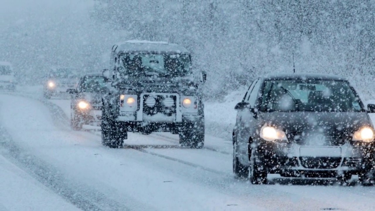 Главные ошибки водителей на зимней дороге