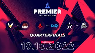 : BLAST Premier Fall Showdown: Vitality vs TYLOO, Astralis vs Eternal Fire, Complexity vs Sharks