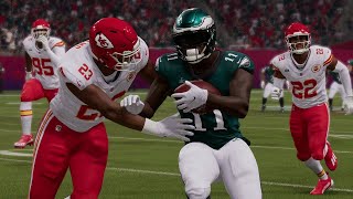 Philadelphia Eagles vs Kansas City Chiefs - Super Bowl LVII Preview - Madden 23 Simulation