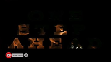 Fire Text Animation using KINEMASTER #Tutorial002