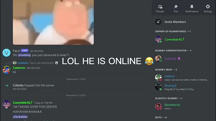 TAKING OVER MY OWN DISCORD SERVER! [Pranking @Robe...