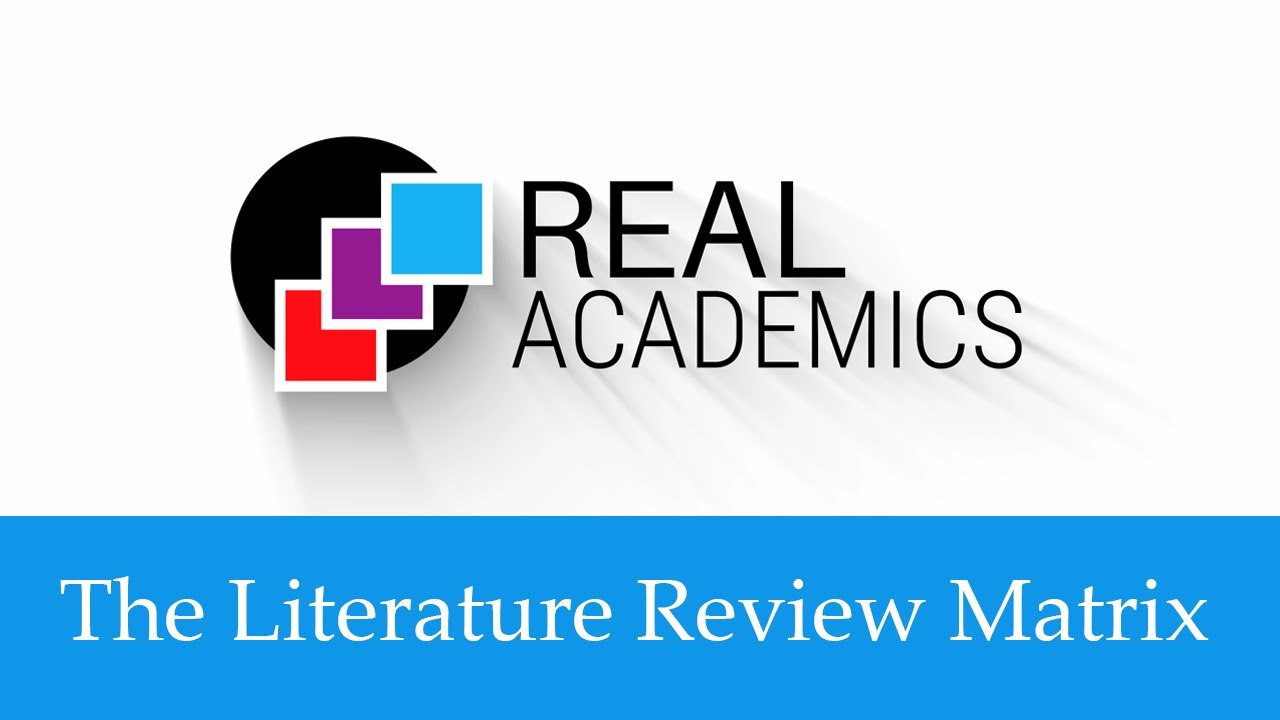 The Literature Review Matrix - YouTube