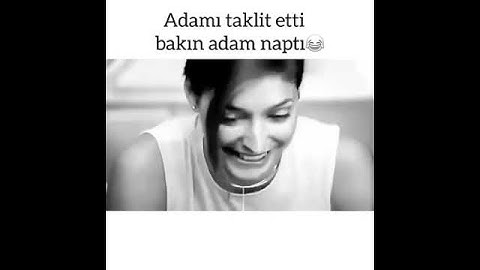 Adamı taklit etti adam bak ne yaptı ... 😉