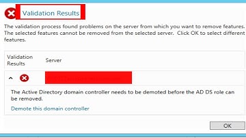 How to Demote Active Directory in Domain Controller l YouTube tutorials tuts