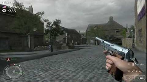 CoD2 B2F bot MP test part 1 (work in progress)