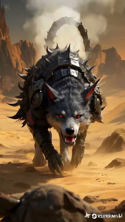 fusion of wolf and scorpion