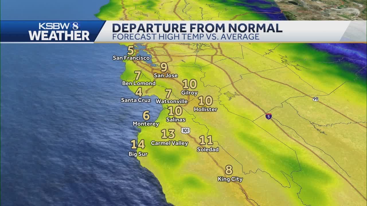 Warmer temperatures than normal are expected on Friday - YouTube