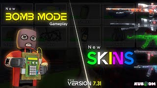 New Bomb Mode And New Skins In Kuboom | KUBOOM