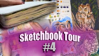 ✨📖✨Sketchbook Tour 4, Last of 2023! 🥂Chatty & Inspiring 🎨