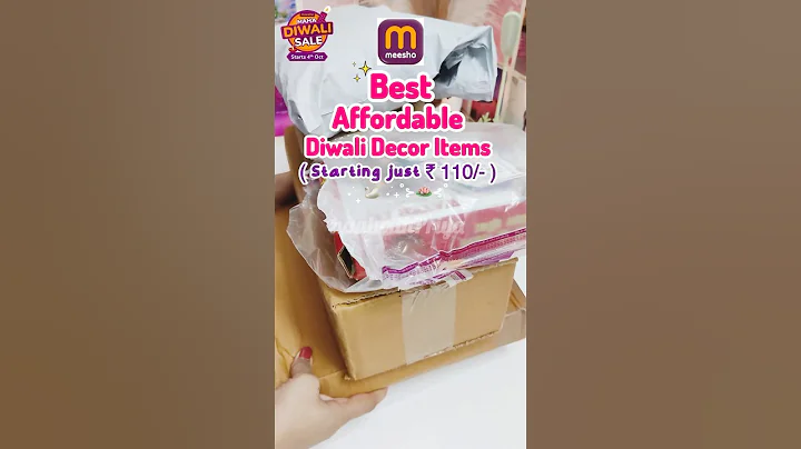 Meesho Best Affordable Diwali Decor Items🪔✨#shorts #shortsfeed #meesho #meeshohaul #diwali #viral