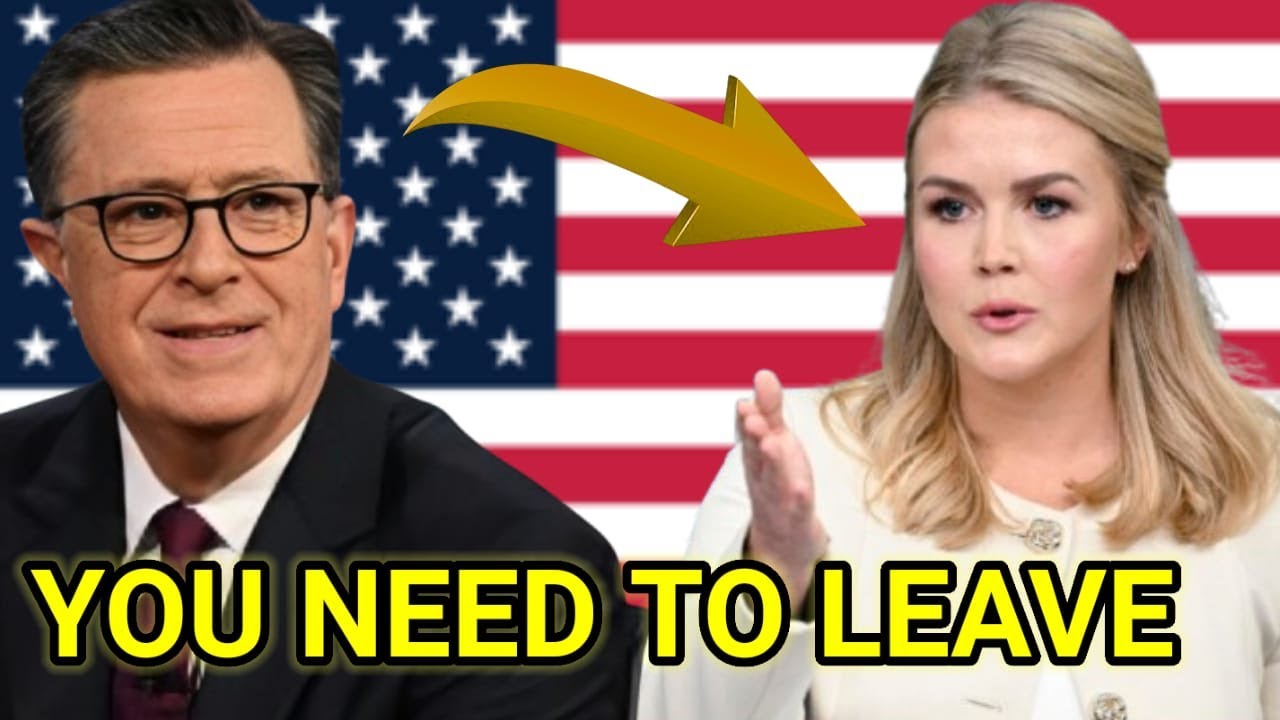 Karoline Leavitt vs Stephen Colbert: The Shocking Live Clash That Left