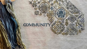 FlossTube 55 - Lots of stitching and some  thoughts for 2026.  (Dec 20, 2025)