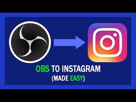   How To Live Stream On INSTAGRAM Using OBS Free Easy