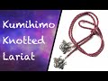 Kumihimo Knotted Lariat