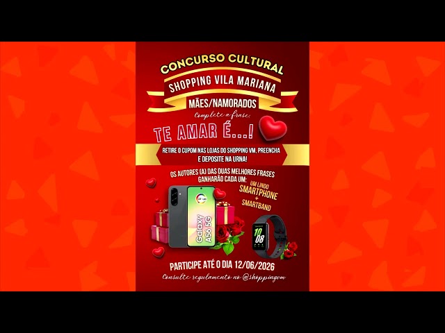 Concurso de Dia das Mães no Shopping VM como participar | Shopping VM | Gazeta Shopping