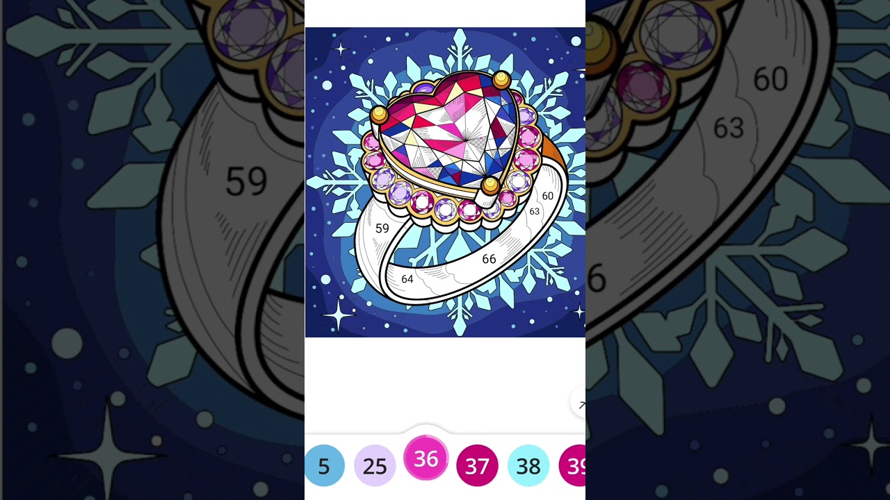 How to Draw Diamond Ring | Coloring Pages for Beginners