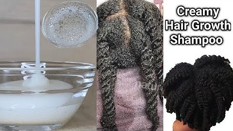 Moisturizing shampoo and conditioner for natural hair