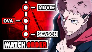 How To Watch Jujutsu Kaisen In The Right Order Update
