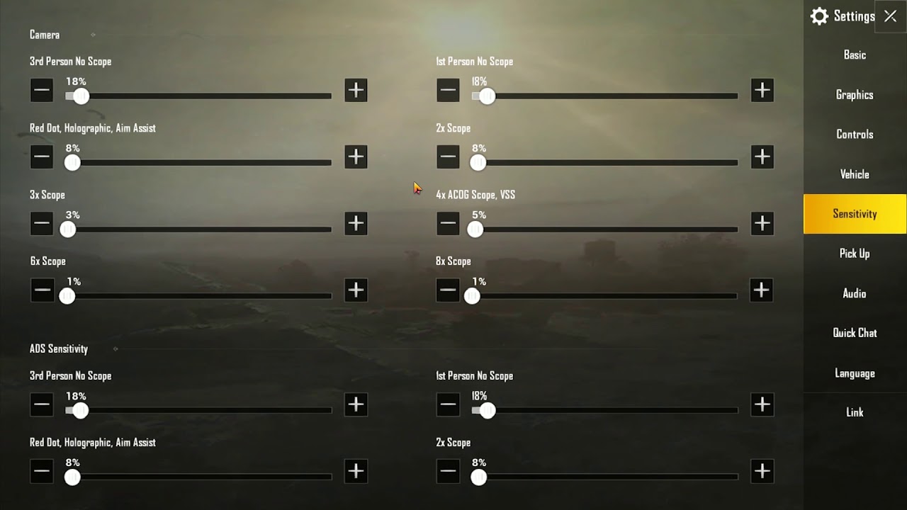 Best pubg sensitivity фото 23