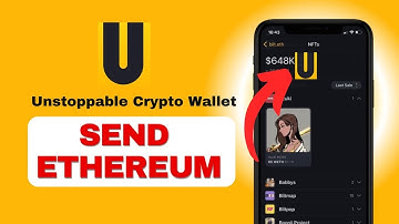 How to Send Ethereum using Unstoppable Crypto Wallet 2024?