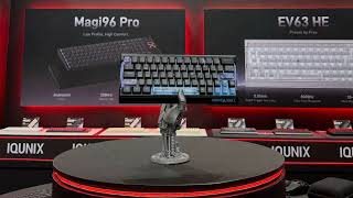 IQUNIX Launches Ghost In The Shell EV63 Edition And Showcases EC75 Hall Effect Keyboard