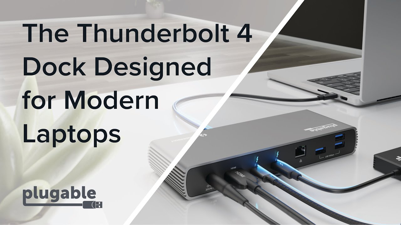 The Thunderbolt 4 Dock Designed for Modern Laptops 