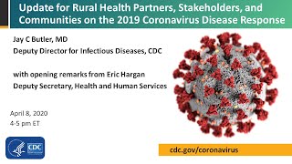Update for Rural Partners and Communities on the Coronavirus Disease 2019 (COVID-19) Response