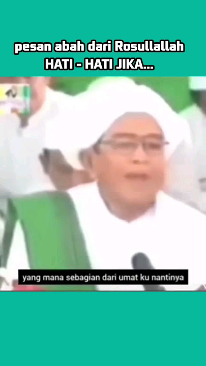 pesan ahir zaman | Abah guru sekumpul @jotv411
